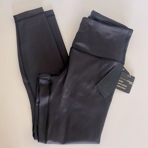 SOLD-90 Degree By Reflex Womens High Waist High Shine  Disco Ankle Leggings Sz S